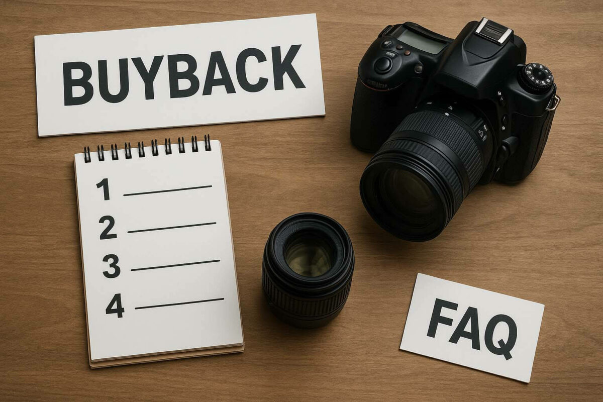 相機收購流程與常見問題，DSLR 買賣估價說明圖